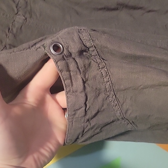 Gee Gee Sport Women's Green Cargo Style Pants Size 12 - Picture 7 of 10